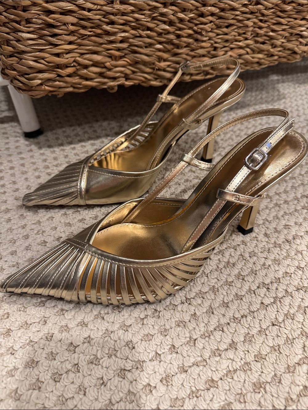 Zara Slingback Heels - Picture 7 of 8